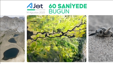 60 saniyede bugün (14 Ağustos 2025)