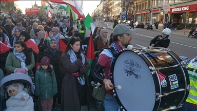 В Стокгольме состоялась акция протеста против Израиля