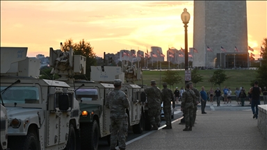 Pentagon: Washington'a sevk edilen 800 Ulusal Muhafızın tamamı görev yerlerine yerleşti
