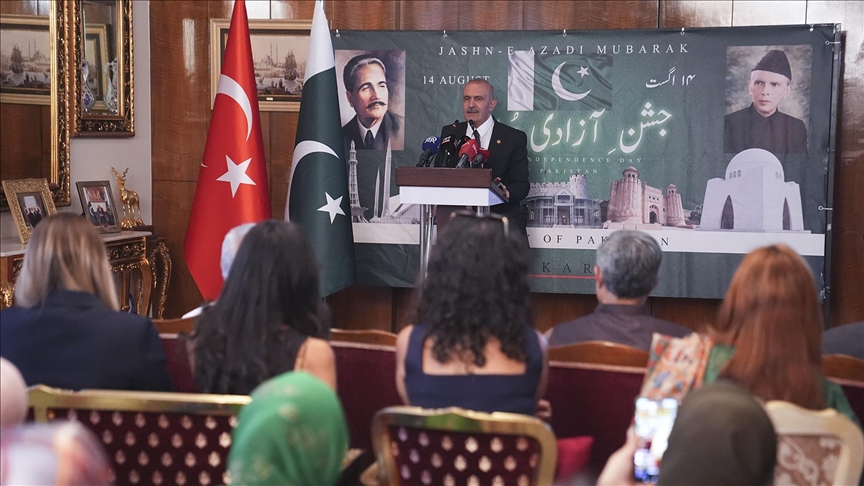 Pakistan'ın Ankara Büyükelçiliğinde "Bağımsızlık Günü" resepsiyonu düzenlendi