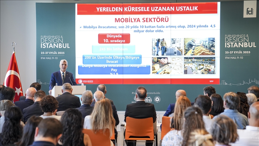 Mobilya ve tasarım dünyası İstanbul’da buluşacak