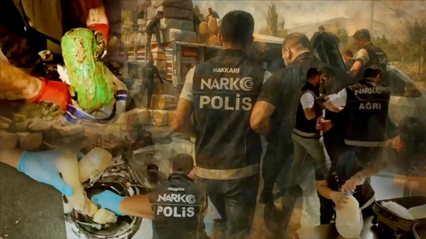 73 ildeki uyuşturucu operasyonlarında 1695 zanlı yakalandı