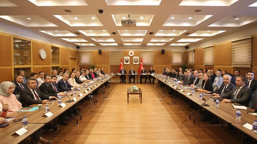 مجموعة التنسيق بين المؤسسات التركية تبحث العلاقات مع سوريا