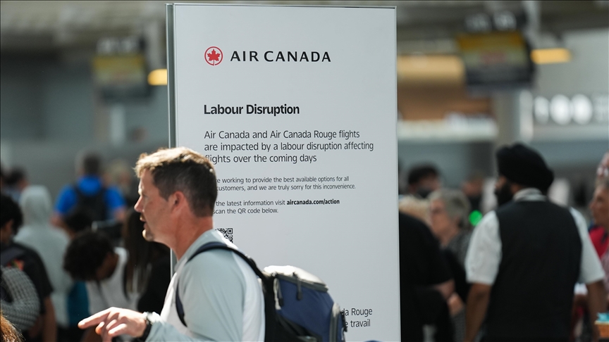 Air Canada begins canceling flights over potential strikes