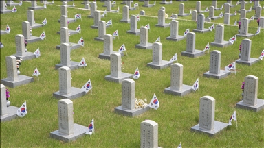 Remains of Turkish soldiers who fought in Korean War brought home