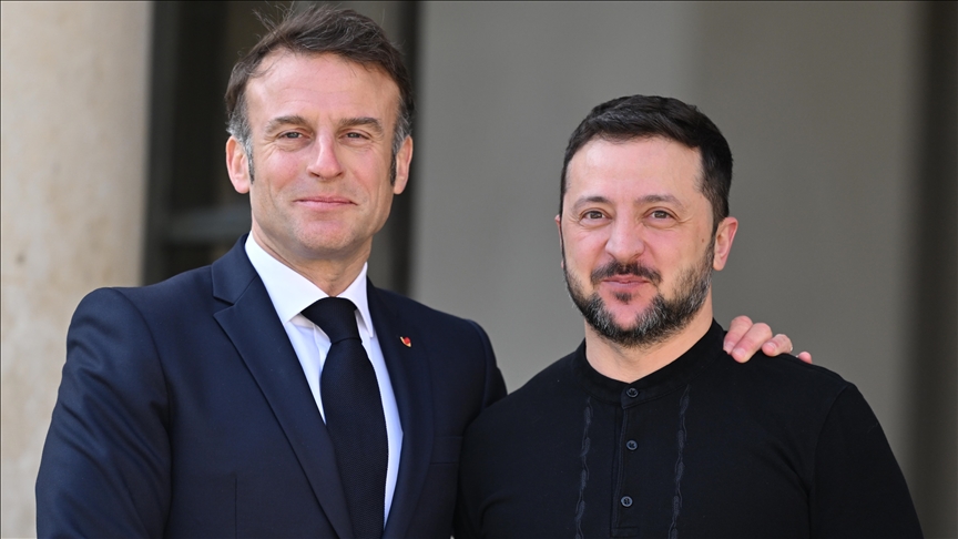 Macron says lasting peace in Ukraine must include 'unwavering security guarantees'