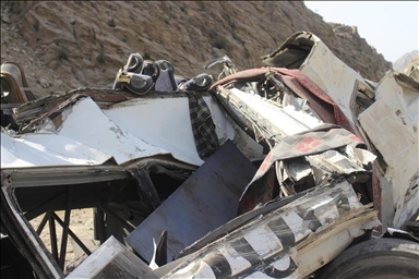 Algérie: Dix-huit morts et neuf blessés suite à la chute d'un bus dans une rivière