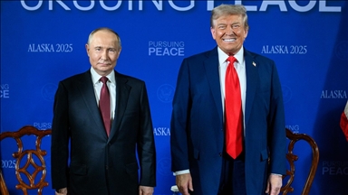 Белый дом опубликовал фотографию Трампа и Путина на Аляске