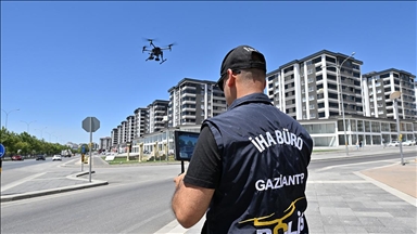 Kaza sonrasında oluşan trafik yoğunluğu "sesli dron" ile giderilecek
