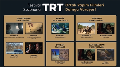 TRT destekli ve ortak yapımı filmler, dünyanın prestijli festivallerinde yarışacak