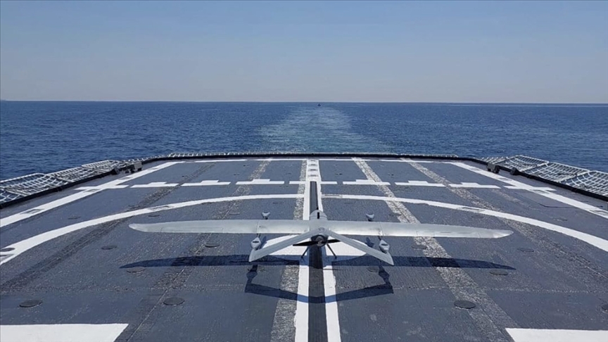 Gemi ve insansız deniz araçları İHA'larla havadan görecek