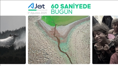 60 saniyede bugün (17 Ağustos 2025)
