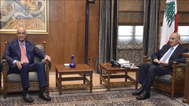 US envoy Tom Barrack arrives in Lebanon