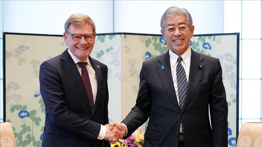 Japan, Germany pledge to boost security cooperation at 1st strategic dialogue