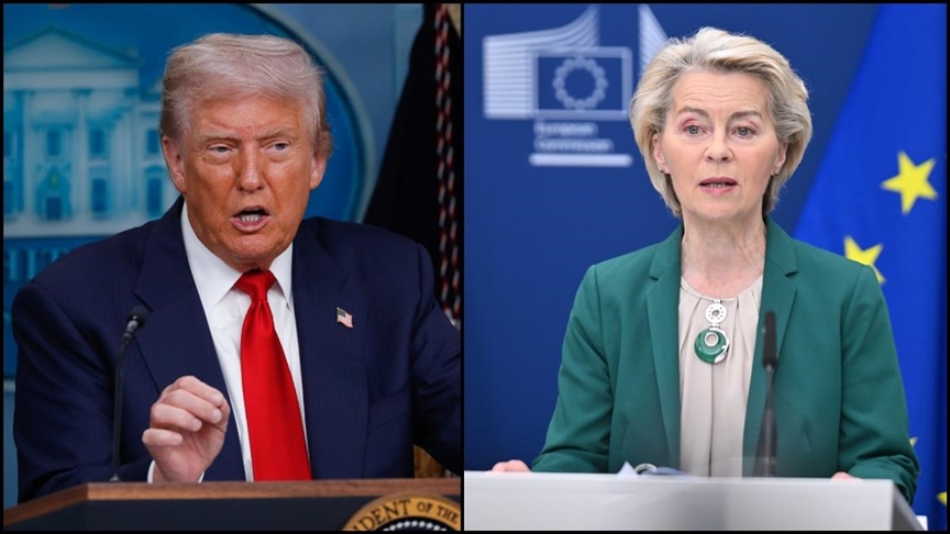 Trump, küresel "kayıp çocuk sorununu" çözmek için von der Leyen'le çalışacağını belirtti