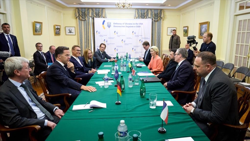 European leaders stress security guarantees key to lasting peace in Ukraine