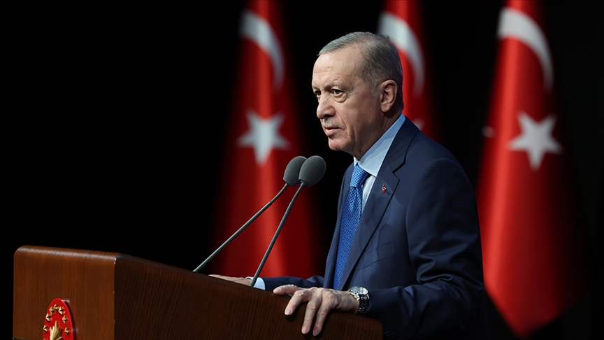 Cumhurbaşkanı Erdoğan: Filistin halkının özgür bir geleceğe kavuşması için tüm imkanlarımızla sahada olmayı sürdüreceğiz