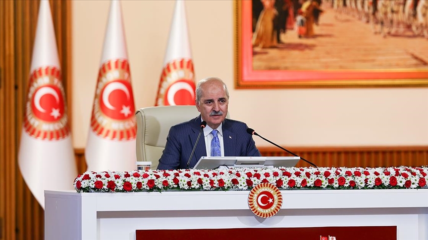 TBMM Başkanı Kurtulmuş: Komisyonda konuşulmamış konuları konuşulmuş gibi ortaya koymak açık bir provokatörlüktür