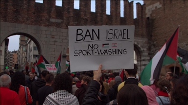 Italian football coaches call for Israel's suspension from international competitions