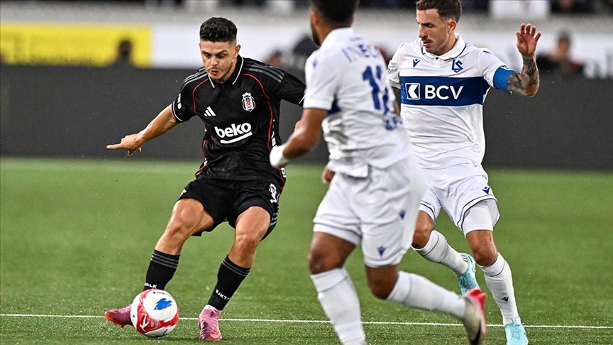 Beşiktaş, UEFA Konferans Ligi'nde turu İstanbul'daki rövanşa bıraktı