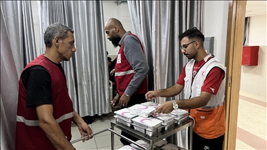 الهلال الأحمر التركي يوصل وجبات يومية إلى "مستشفى القدس" بغرة