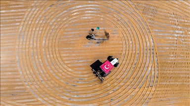 Gaziantep’te bulgur, geleneksel yöntemlerle kurutuluyor
