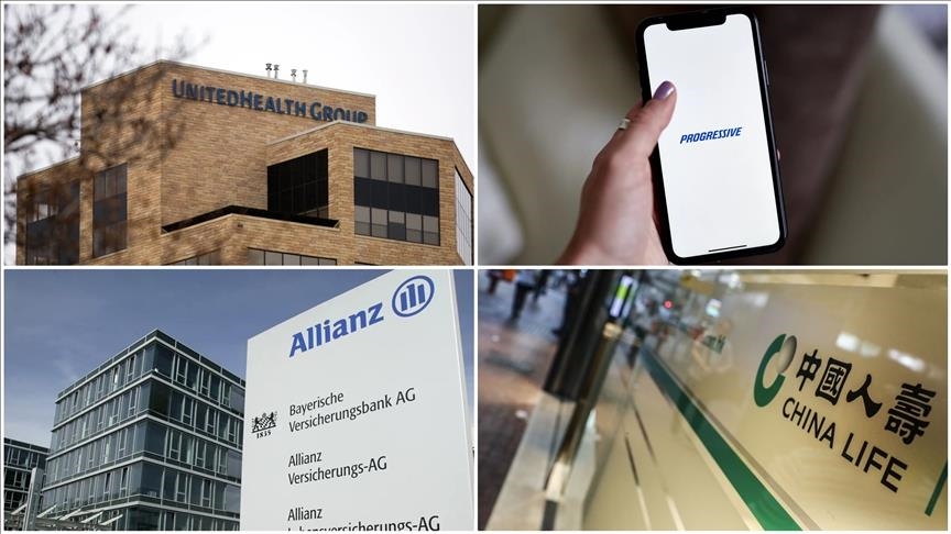World’s top 10 insurers’ market value down .3B in January–August