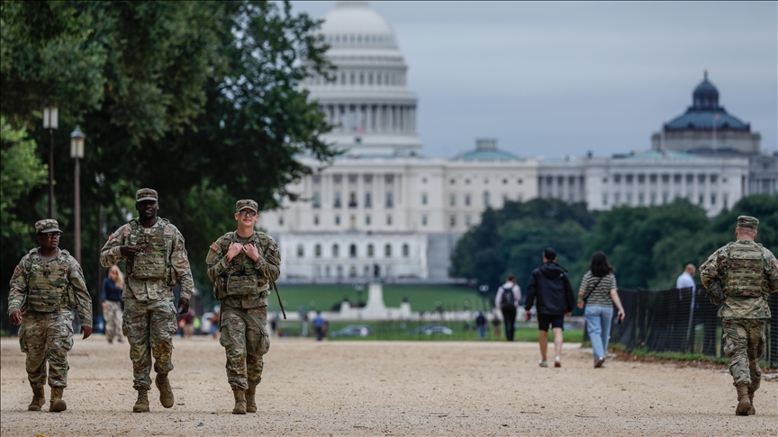  Националната гарда на САД распоредена во Вашингтон откако Трамп прогласи вонредна состојба