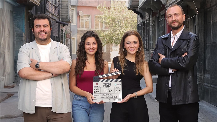 tabii'nin yeni dizisi "Temiz Para" seyircilerle buluşmaya hazırlanıyor