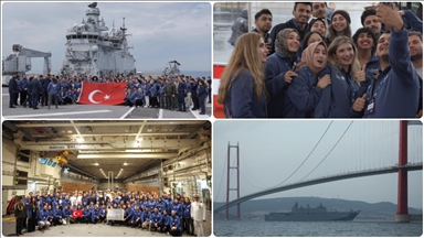Cumhurbaşkanı Erdoğan'dan, TCG Anadolu'nun "Zafer Yolculuğu"na ilişkin paylaşım