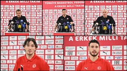 A Milli Basketbol Takımı, EuroBasket 2025 öncesinde basın mensuplarıyla bir araya geldi