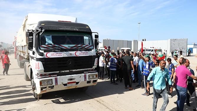 Пакистан направил в сектор Газа 100 тонн продовольственной помощи