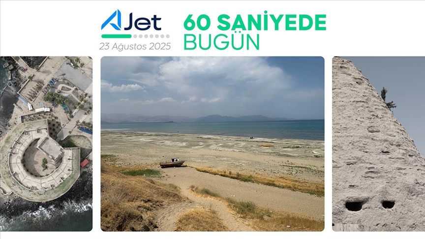 60 saniyede bugün (23 Ağustos 2025)