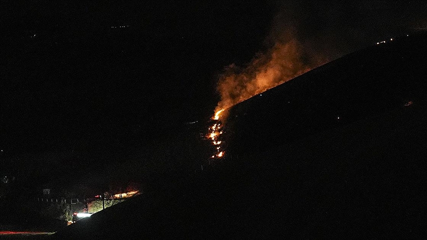 Eymir Gölü yakınlarındaki ormanlık alanı yakmaya çalışan şüpheli tutuklandı