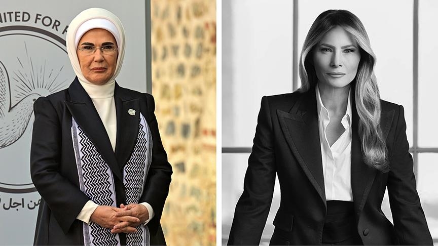 أمينة أردوغان في رسالة إلى ميلانيا ترامب بشأن إنهاء الأزمة الإنسانية في غزة: "حان الوقت منذ زمن بعيد"