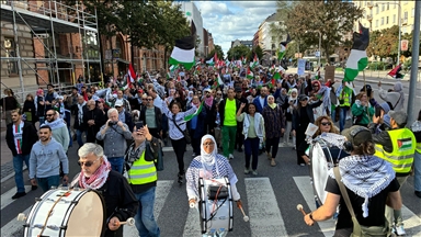 U Stockholmu održan protest zbog izraelskih napada u Pojasu Gaze