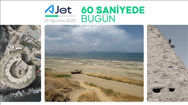 60 saniyede bugün (23 Ağustos 2025)