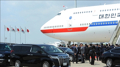South Korean president visits Japan for summit with premier