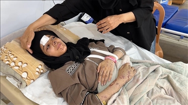 İsrail'in Gazze'ye saldırısından yaralı kurtulan Filistinli kadın: Kabusta gibiyiz, sesimizi duyan yok