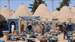 Harran'ın kubbeli evleri mimarisiyle kavurucu sıcakta serinlik yaşatıyor