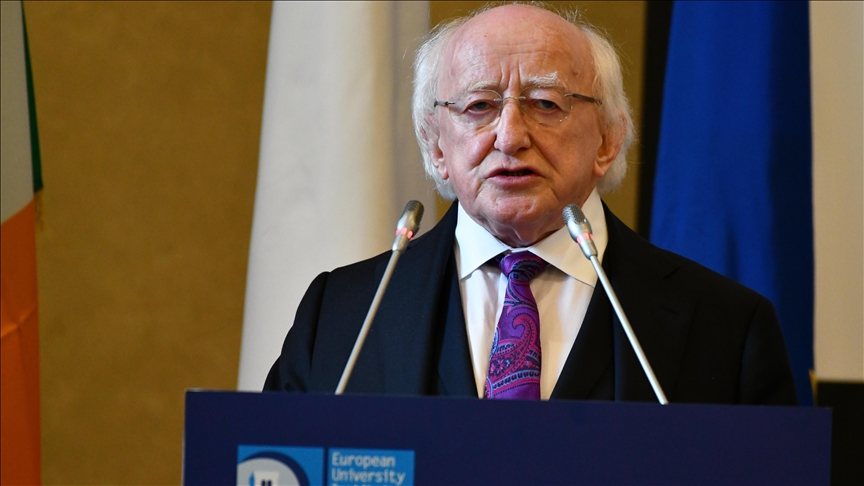 La situation à Gaza relève de la « sphère de l’irresponsabilité », affirme le président irlandais
