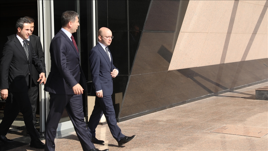 جێگری سەرۆکی ئاک پارتی سەردانی هەولێری کرد