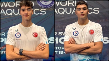 Milli yüzücü Kuzey Tunçelli ve Nusrat Allahverdi'den dünya gençler şampiyonluğu 