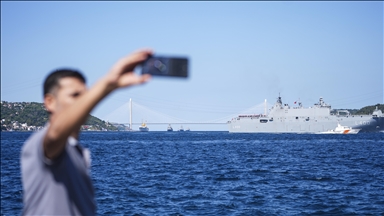 Boğaz geçişinden çektiği fotoğrafları #TeknofestMaviVatan etiketiyle NSosyal'den paylaşanlar hediye kazanacak