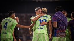 قدم.. برشلونة يقلب الطاولة على ليفانتي بالدوري الإسباني