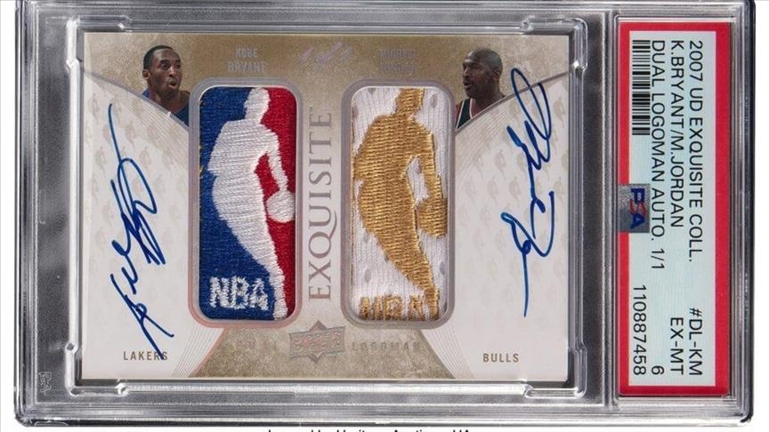 Баскетбольная карточка с автографами легенд НБА продана на аукционе за $12,9 млн