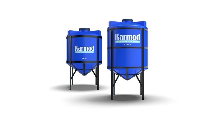 Turkish firm Karmod exports insulated fiberglass water tanks to Germany