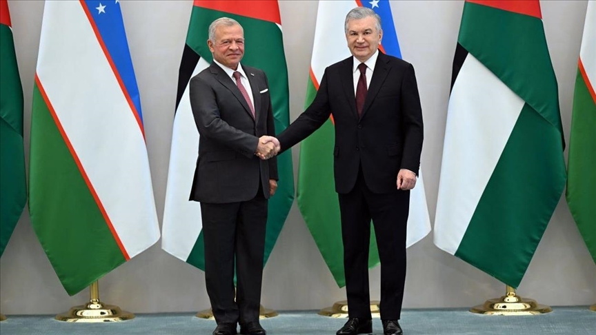 Президент Узбекистана и король Иордании обсудили укрепление всестороннего партнерства