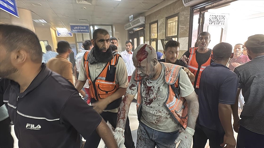 DSÖ'ye göre İsrail'in hedef aldığı Nasır Hastanesinin tahliyesi "felaketin de ötesinde" olur