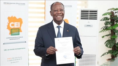 Présidentielle en Côte d'Ivoire : Le président Ouattara dépose sa candidature